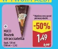 ALDI Rożek stracciatella Mucci oferta