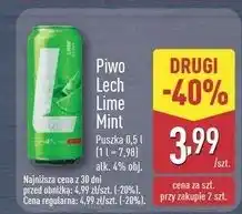 ALDI Piwo Lech Lime Mint oferta