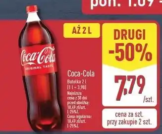 ALDI Napój Coca-Cola oferta