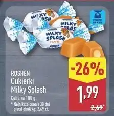 ALDI Cukierki Milky Splash oferta