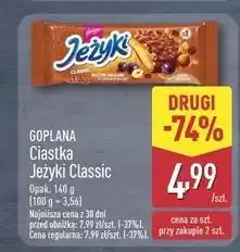 ALDI Ciastka classic Jeżyki oferta