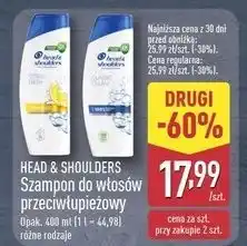 ALDI Szampon do włosów citrus fresh Head&Shoulders oferta