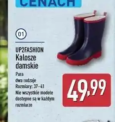 ALDI Kalosze damskie 37-40 Up2Fashion oferta
