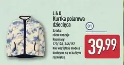 ALDI Kurtka dziecięca 122/128-146/152 L&D oferta