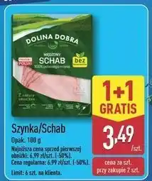 ALDI Schab 100% mięsa Dolina Dobra oferta