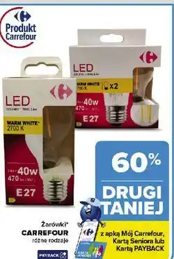 Carrefour Żarówka led 60 w e27 Carrefour oferta