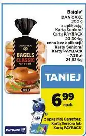 Carrefour Bajgle classic Dan Cake oferta
