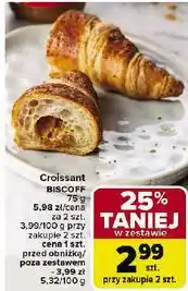 Carrefour Croissant biscoff oferta