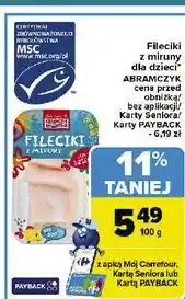 Carrefour Fileciki z miruny Abramczyk oferta