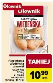 Carrefour Parówkowa wiedeńska z szynki Olewnik oferta