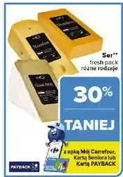 Carrefour Ser mimolette w kawałku oferta