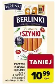 Carrefour Parówki z szynki Morliny Berlinki oferta