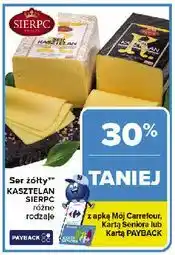 Carrefour Ser kasztelan śmietankowy Sierpc oferta