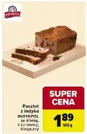 Carrefour Pasztet tradycyjny Indykpol oferta