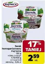 Carrefour Serek homogenizowany straciatella Piątnica oferta