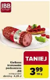 Carrefour Kiełbasa krakowska podsuszana Jbb Bałdyga oferta