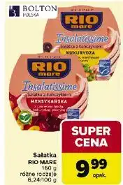 Carrefour Sałatka z tuńczykiem meksykańska Rio Mare Insalatissime oferta
