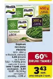 Carrefour Szpinak w liściach Frosta oferta