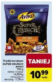 Carrefour Frytki zig zag Aviko Super Crunch oferta