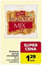Carrefour Krakersy solone mix Artur oferta