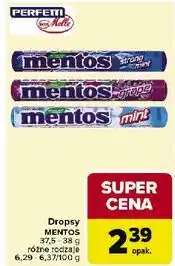 Carrefour Dropsy mint Mentos Classic oferta