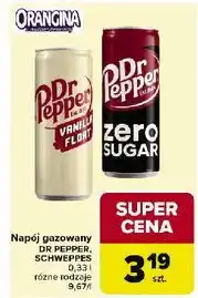 Carrefour Napój vanilla flort Dr Pepper oferta