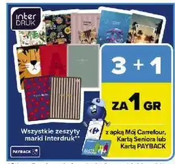 Carrefour Zeszyt Interdruk oferta