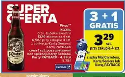 Carrefour Piwo Kozel Cerny oferta