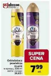 Carrefour Odświeżacz powietrza tranquil lavender & aloe Glade By Brise oferta