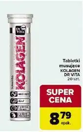Carrefour Tabletki musujące kolagen Dr Vita oferta