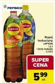Carrefour Napój lemon Lipton Ice Tea oferta
