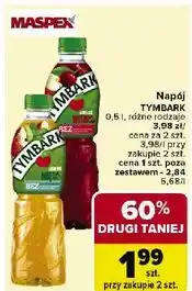 Carrefour Napój jabłko-mięta Tymbark oferta