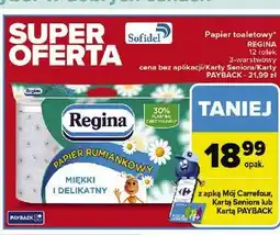 Carrefour Papier toaletowy rumiankowy Regina oferta
