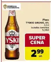 Carrefour Piwo Tyskie Gronie oferta