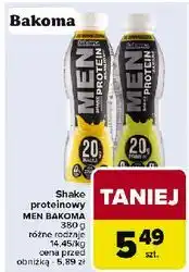 Carrefour Shake bananowy Bakoma Men Protein oferta