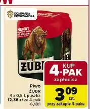 Carrefour Piwo Żubr 1768 oferta