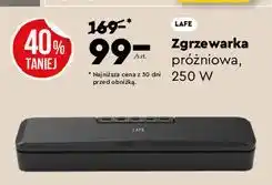 Biedronka Zgrzewarka próżniowa 250 w czarna Lafe oferta