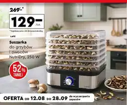 Biedronka Suszarka do grzybów nutridry Lafe oferta