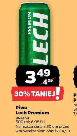 Netto Piwo Lech Premium oferta