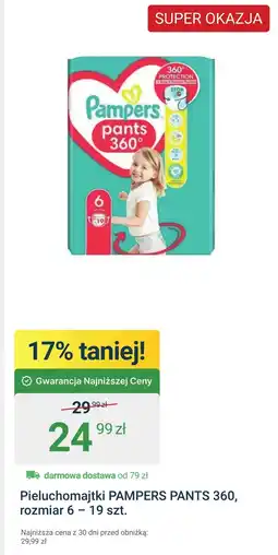 ERLI Pieluchomajtki Pampers oferta