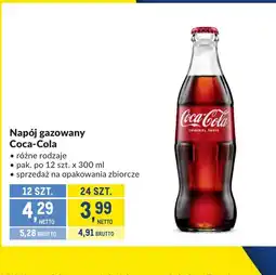 Makro Napój gazowany Coca-Cola oferta