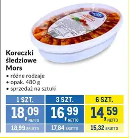 Makro Koreczki śledziowe Mors oferta