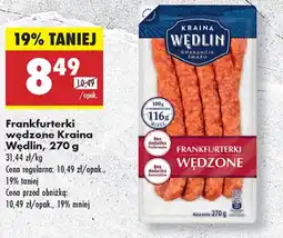 Biedronka Frankfurterki Kraina Wędlin oferta