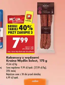 Biedronka Kabanosy Kraina Wędlin oferta