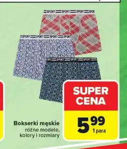Carrefour Bokserki męskie O oferta