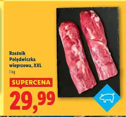 Lidl Polędwica wieprzowa Rzeźnik oferta