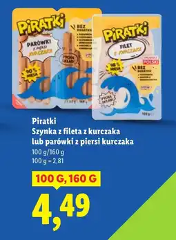Lidl Parówki Piratki oferta