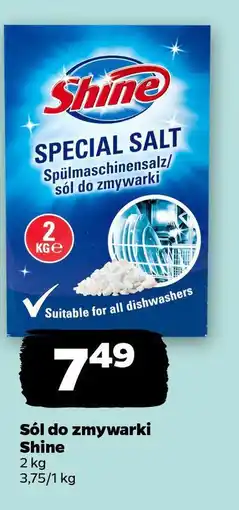 Netto Sól do zmywarki Shine oferta