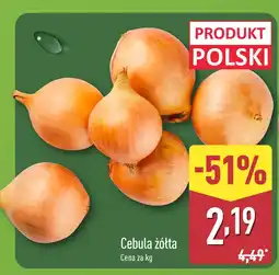 ALDI Cebula żółta Aldi oferta
