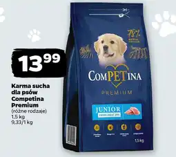 Netto Karma sucha dla psów Competina Premium oferta